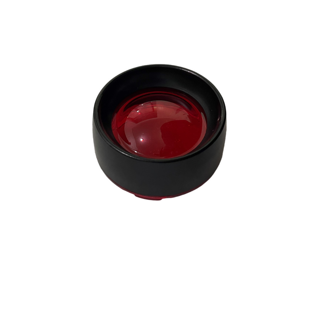 Turn Signal Lens Cover 2" Bullet Visor-Style Bezels Compatible for Harley Davidson Dyna Street Glide Road Softail Custom Cruiser 2000-2020