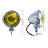 Retro motorcycle headlight bulb motorcycle head lamp motorcycle headlight 7 inch for Harley 12v 35W
