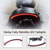 Fat bob taillight installation
