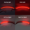 Fat bob taillight installation