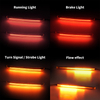 Motorcycle Saddlebag Tail Sequential LED Light Running Brake Turn Signal Lamp