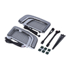 Motorcycle LED running light turn signal for fairing lowers grills