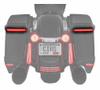 Motorcycle Saddlebag Tail Sequential LED Light Running Brake Turn Signal Lamp