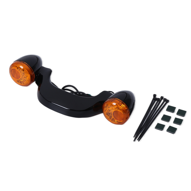 Motorcycle Integrated Turn Signals Brake Light Running Lamp Down Light Bar Fit for Harley Touring Street Road Glide 10-13 14-17