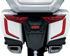 Motorcycle Lighting Accessory: Omni LED Run/Turn/Brake Light Saddlebag Accent Inserts for 2018-20 Honda Gold Wing Motorcycles