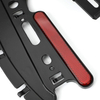 Black LED Light Folding License Plate Frames, Side Mount License Plate Holder Tail Light For 2004-2016 Harley Sportster XL883 X48 XL1200