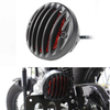 Universal Round Grille Headlamp Mesh Headlight Halogen Bulb Motorbike Headlights