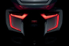 Motorcycle Lighting Accessory: Omni LED Run/Turn/Brake Light Saddlebag Accent Inserts for 2018-20 Honda Gold Wing Motorcycles