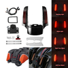 Rear Fender Extension Fascia Kit With Brake/Running/Turn LED Light For Harley Touring Road King Electra Street Glide 2014 up