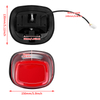 Motorcycle Tail LED Brake Lamp Rear Tail Light Red / Gray Lens Taillight For Harley Softail Dyna Touring Sportster XL 883 1200 FL