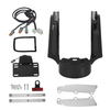 Rear Fender Extension Fascia Kit With Brake/Running/Turn LED Light For Harley Touring Road King Electra Street Glide 2009-2013