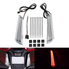 LED saddlebag lights in black or chrome for Honda Goldwing GL1800 2018 up