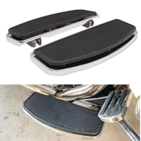 Motorcycle Front Driver Floorboard Foot Board Inserts+Bottom for Harley for Touring for Electra for Glide CVO for Heritage for Softail for FLHR for Trike